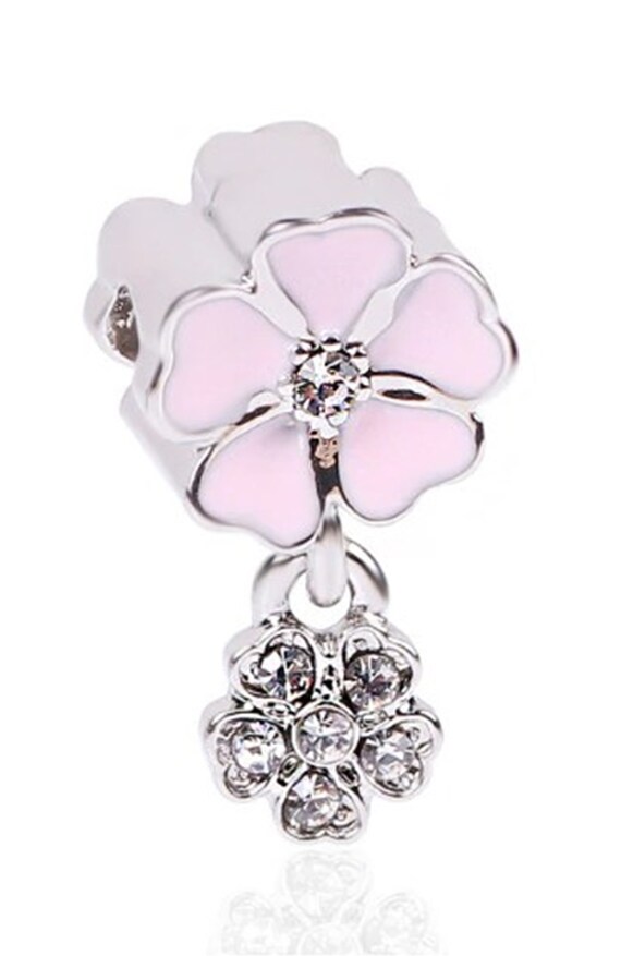 Pandora pink charm bracelet deals
