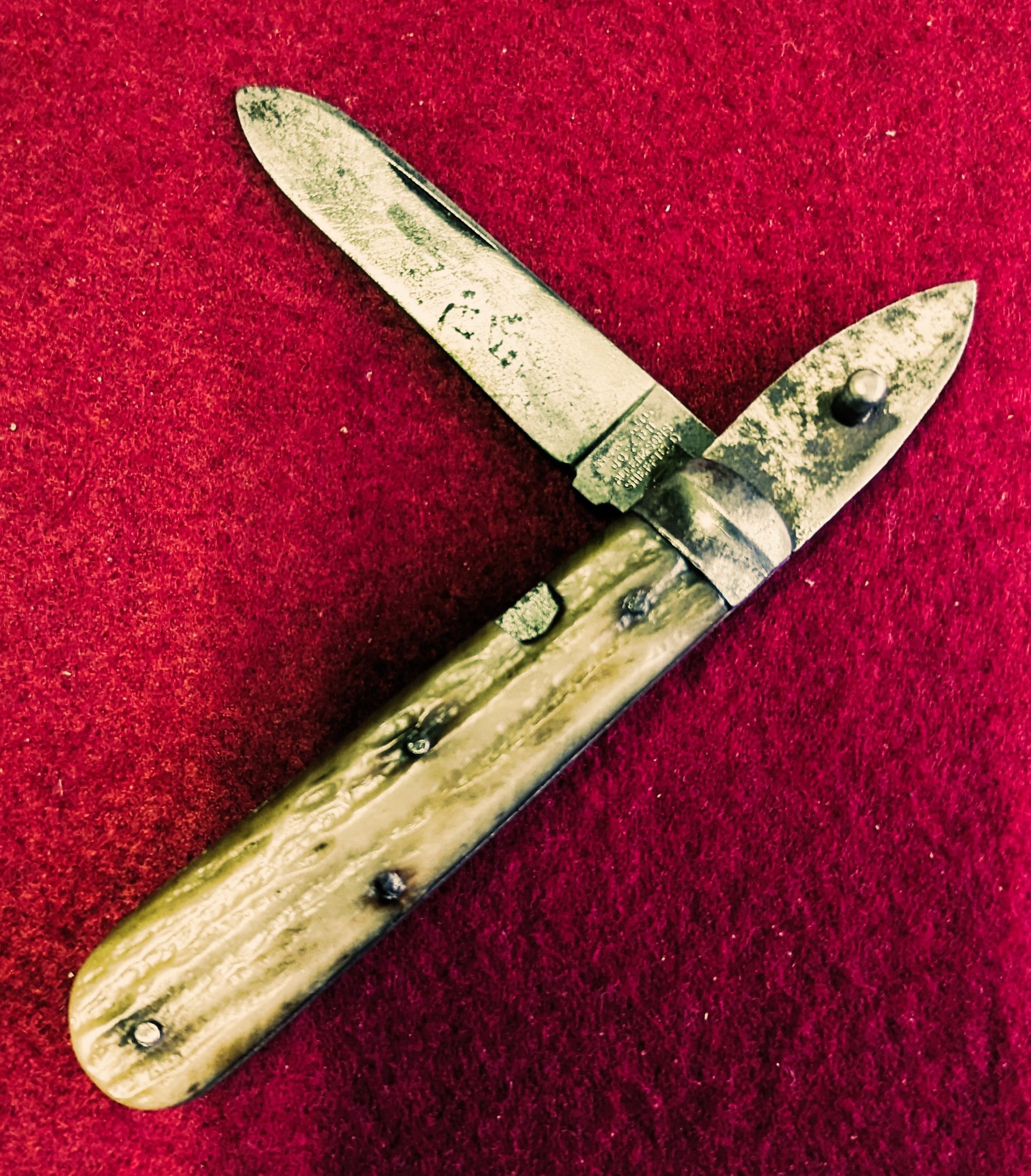 Antique Joseph Allen & Sons Sailors Pocket Knife Etsy