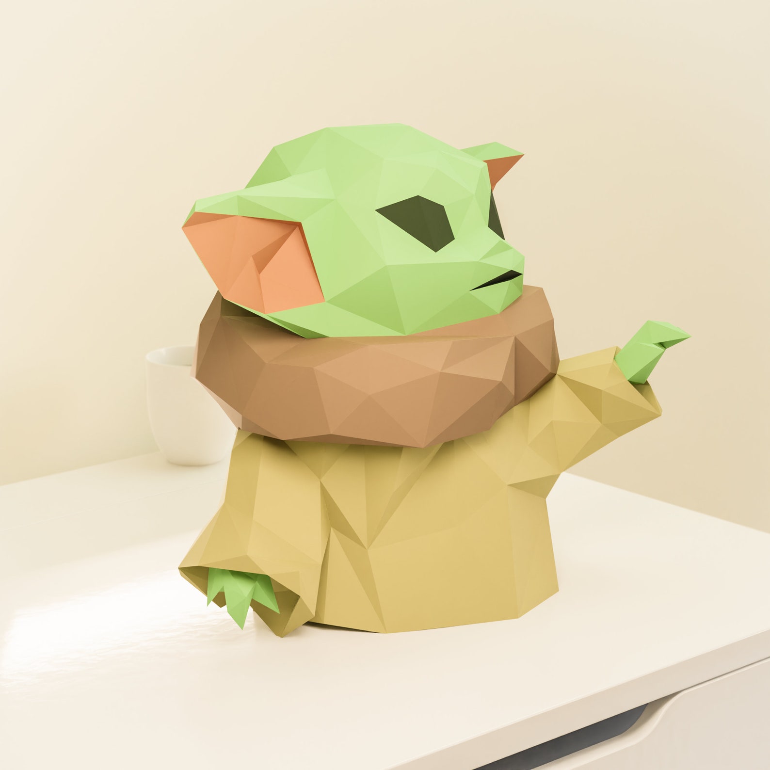 Origami Baby Yoda Instructions All in Here