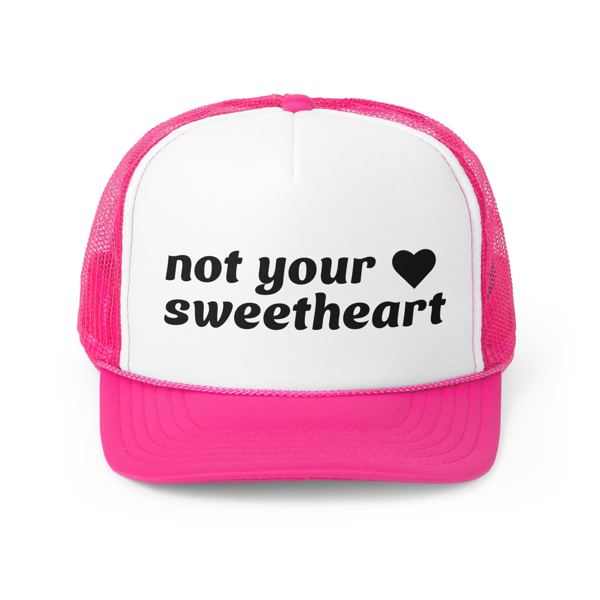 Not Your Sweetheart Trucker Hat: Feminist Activist Wear - Etsy