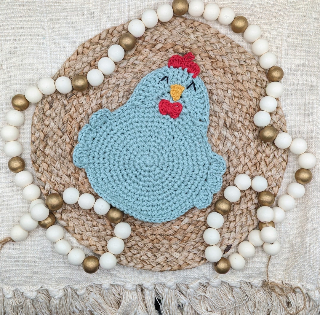 Chicken Trivet, Chicken Potholder, One Chicken, One Trivet, One
