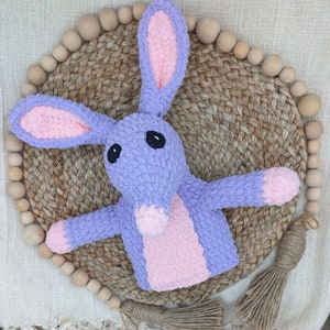 Crochet Bilby Puppet: Bluey Inspired Plush Toy