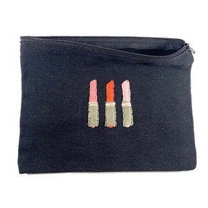 Gestickte Make-up Tasche