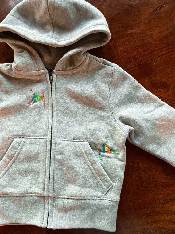 Toddler zip sales up sweatshirt