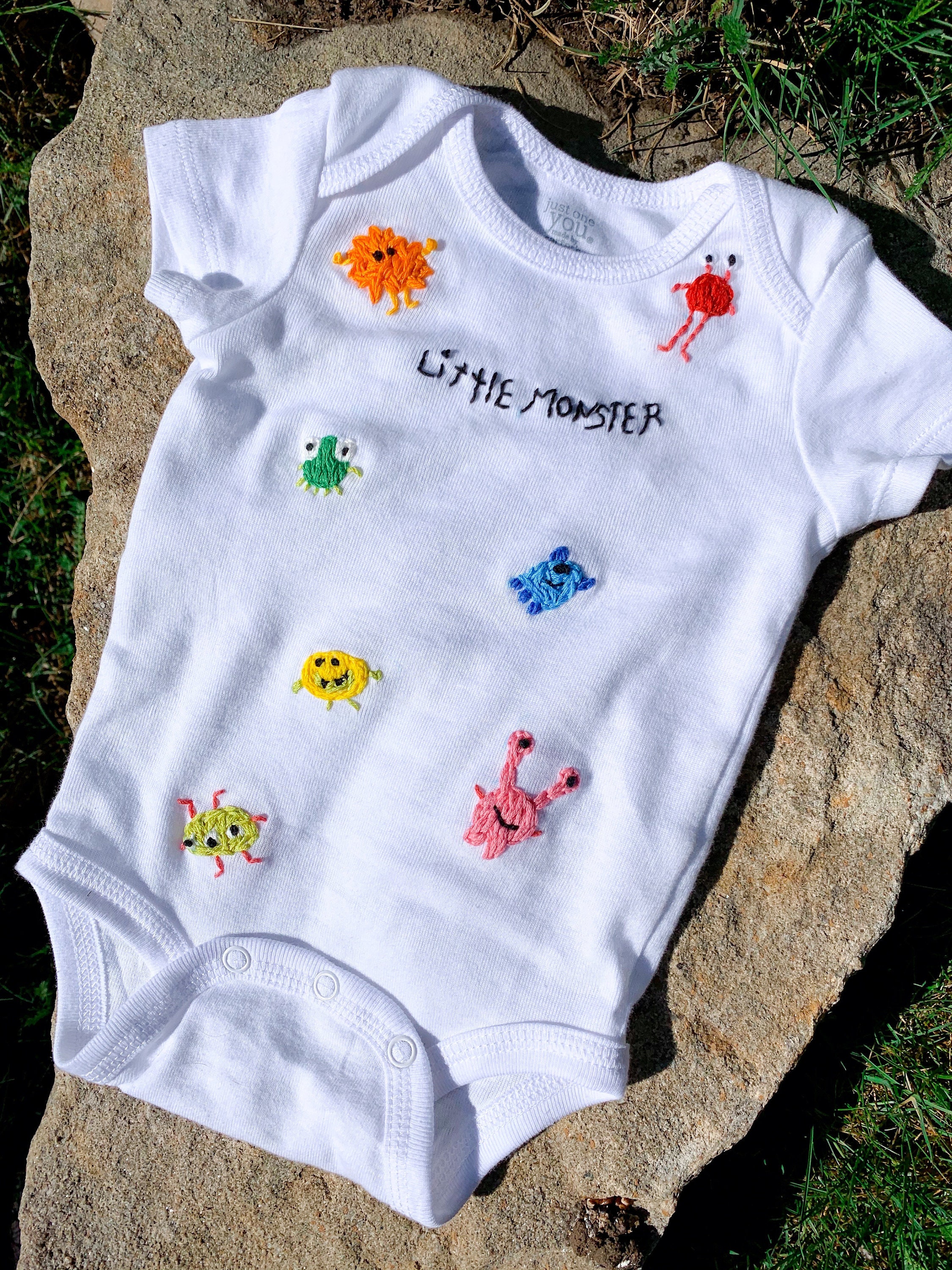Painting Designs On Baby Clothes