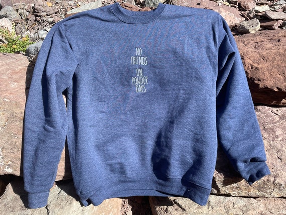 adult Sweatshirt Red Crewneck | Etsy