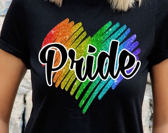 FAME RAINBOW COLOUR PRIDE IRON ON T SHIRT TRANSFER LARGE A4 SIZE 