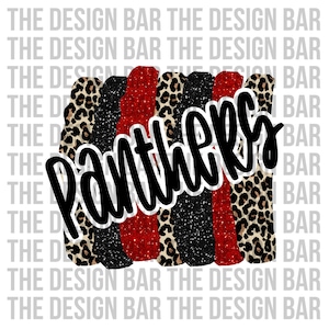 Panthers Png, Panthers Sublimation Digital Download, Panthers Design, Sublimation Download, Panthers File, Panther Download, School Spirit