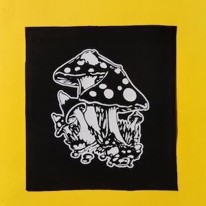 Mushrooms- punk patches-Patches for jackets-Patch-Punk clothing-Lgbtq patches-Punk accessories-Antifa patchespolitical patch-feminist patch