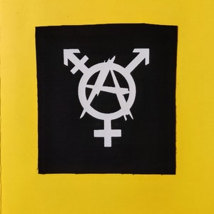 Trans equallity -transgender punk patches-Patches for jackets-Patch-Punk clothing-Lgbtq patches-Punk accessories-Antifa patches