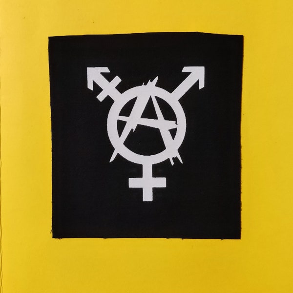 Trans equallity -transgender punk patches-Patches for jackets-Patch-Punk clothing-Lgbtq patches-Punk accessories-Antifa patches