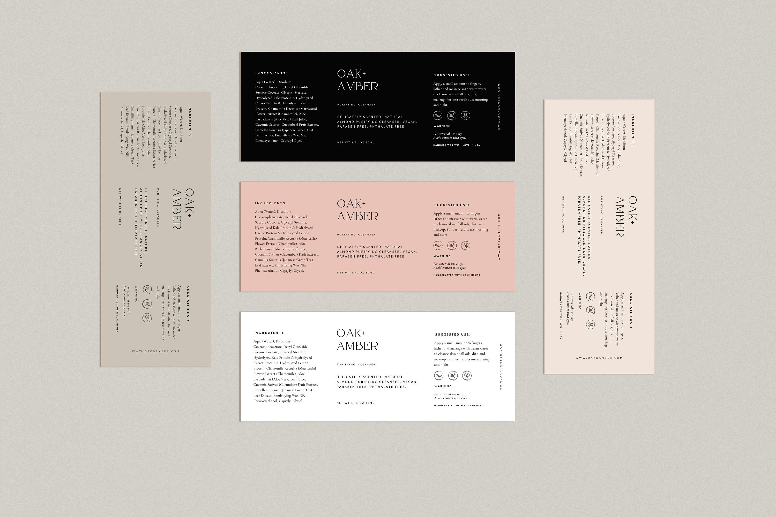 1 Oz Editable Dropper Bottle Label Template, Printable 2 Oz Label ...
