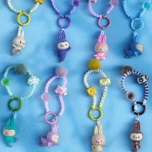 Yoga labubu keychain - Etsy 日本