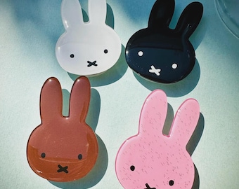 Bunny Rabbit Phone Grip Accessory | Charm Kindle Stand, Accessory, Holder, Kawaii Animal Cute