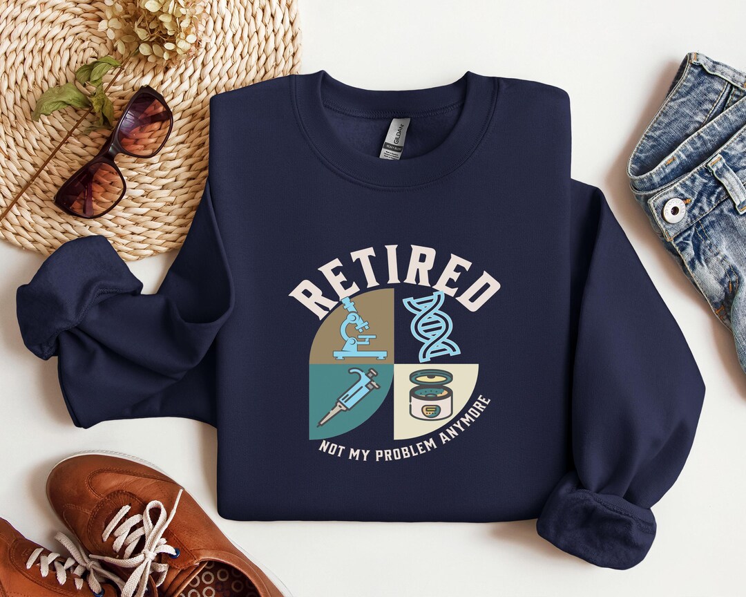 Retirement Lab Tech Retired Medical Laboratory Scientist Clinical Lab Technologist Funny T ...
