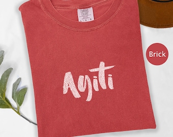 Ayiti Shirt: Haitian Flag Day Pride Tee - Comfort Colors