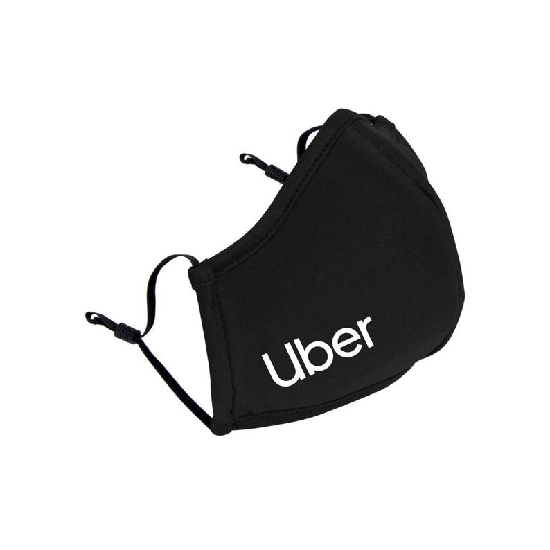 Rideshare Face Maskuber/lyft Made of 2 Layers of Material Etsy