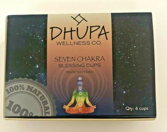 Chakra Segen Tassen Heilige Harze Verschmieren Meditation Tassen Reinigung Heilung