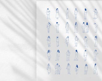 Flat Vector People - 65 Daily People