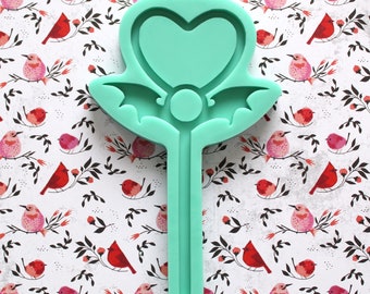 Star Lollipop Chocolate Mold Princess Fairy Wand lolly pop Star Wand Large Star Lollipop Resin Mold Lolli pop Jewelry Resin Mold