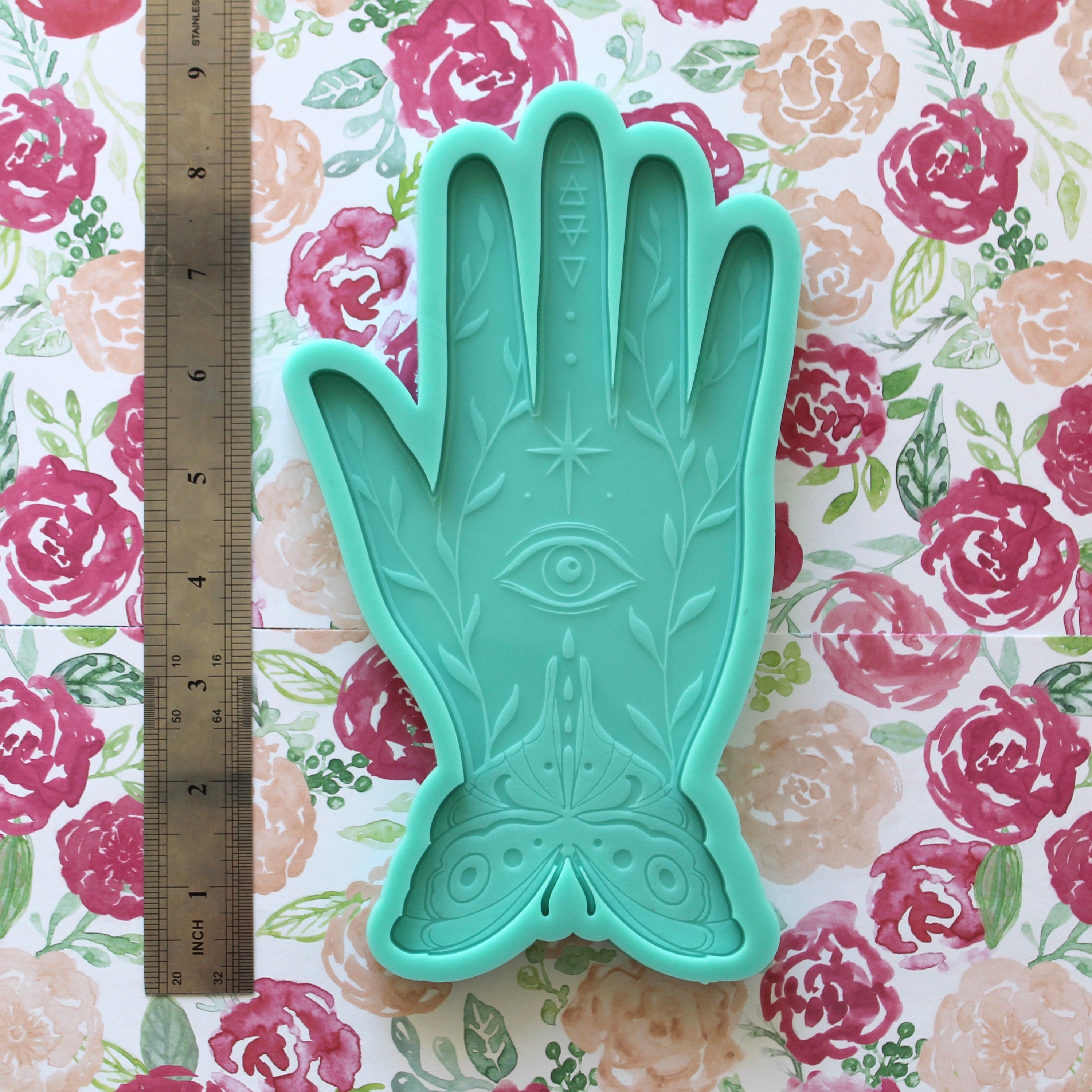 8 Hand Silicone Mold Solid Resin Silicone Mold Etsy
