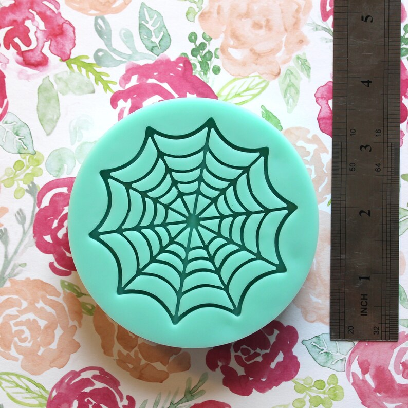 Small Spider web Silicone Mold Solid Resin Crafting Mold Etsy