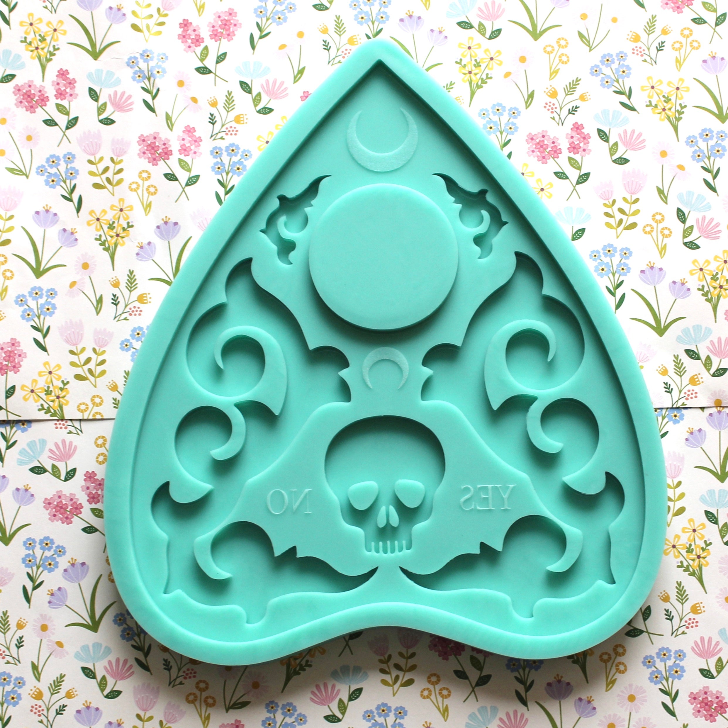 X-Large 9" Planchette Silicone Mold- Solid - Resin Crafting Mold…