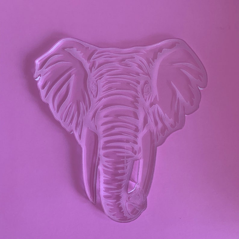 8 Elephant Silicone Mold Solid Resin Crafting Mold Etsy