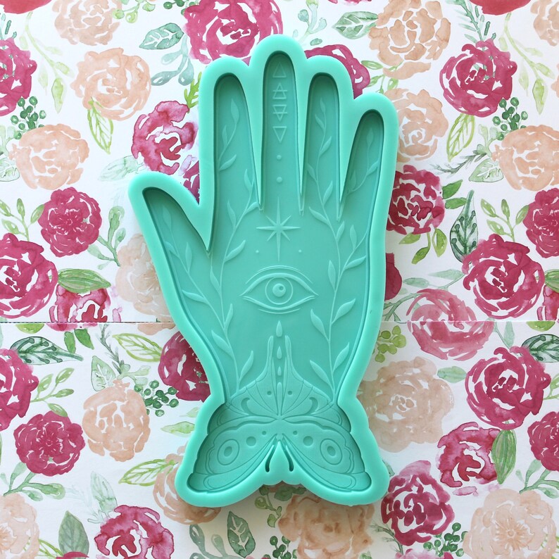 8 Hand Silicone Mold Solid Resin Silicone Mold Etsy
