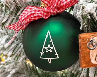 Rustic Farmhouse Christmas Ornaments