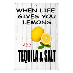 Novelty Fridge Magnet Tequila When Life Gives you Lemons Novelty Fridge Magnet Tequila When Life Gives you Lemons