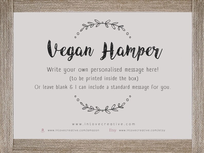 Easter VEGAN Chocolate Hamper Egg GiftPersonaliseFood image 2