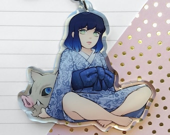 Demon Anime || Boar boy (KEYCHAIN)