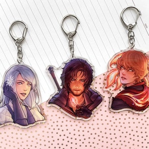 Final Fantasy XVI || 3" Keychains