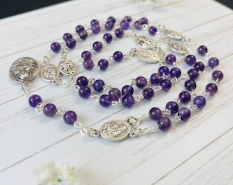 Seven Sorrows of the Blessed Virgin Mary Rosary Chaplet, Dolors, Our ...