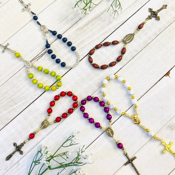 SPECIAL: Mini Rosary, Pocket Rosary, Catholic gifts, baptism gifts, christening gifts, first communion gifts, confirmation gifts