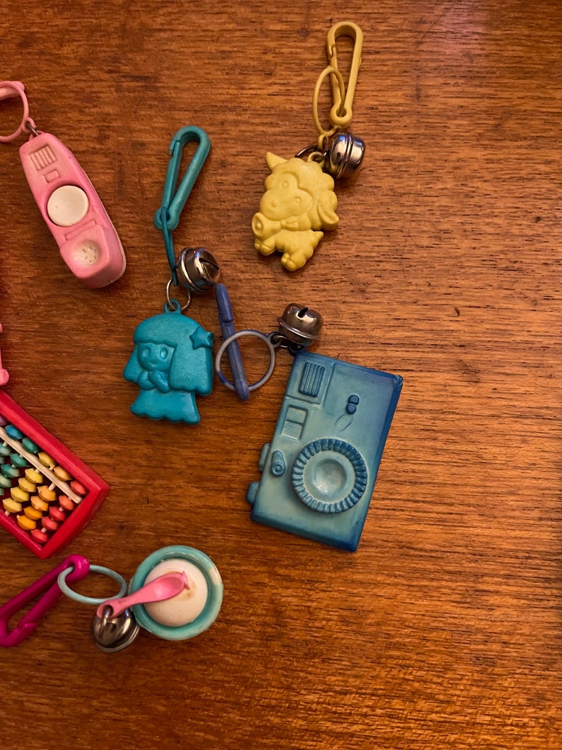 1980s Plastic Fun Charms Charm Necklace80s Toys Etsy