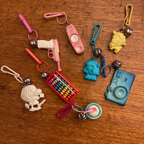 1980s Plastic Fun Charms Charm Necklace80s Toys Etsy