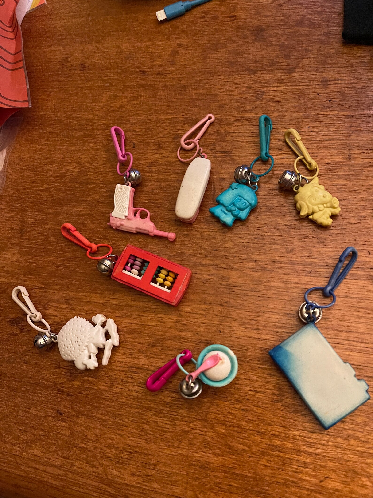 1980s Plastic Fun Charms Charm Necklace80s Toys Etsy