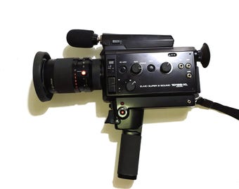 ＜動作美品＞ELMO SUPER 8SOUND 6000AF ▶️ [MINT] Elmo Super 8 Sound 6000AF Movie Film Camera w