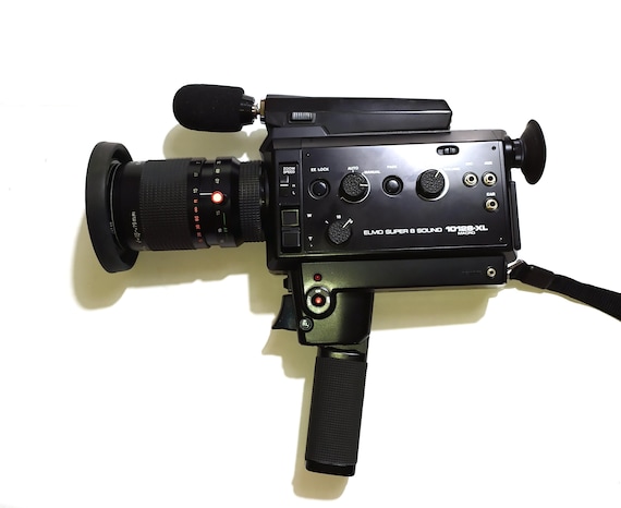 【8ミリカメラ】ELMO SOUND 350SL MACRO Vintage ELMO Super 8 SOUND 1012S-XL Macro Cine Movie Camera - Etsy