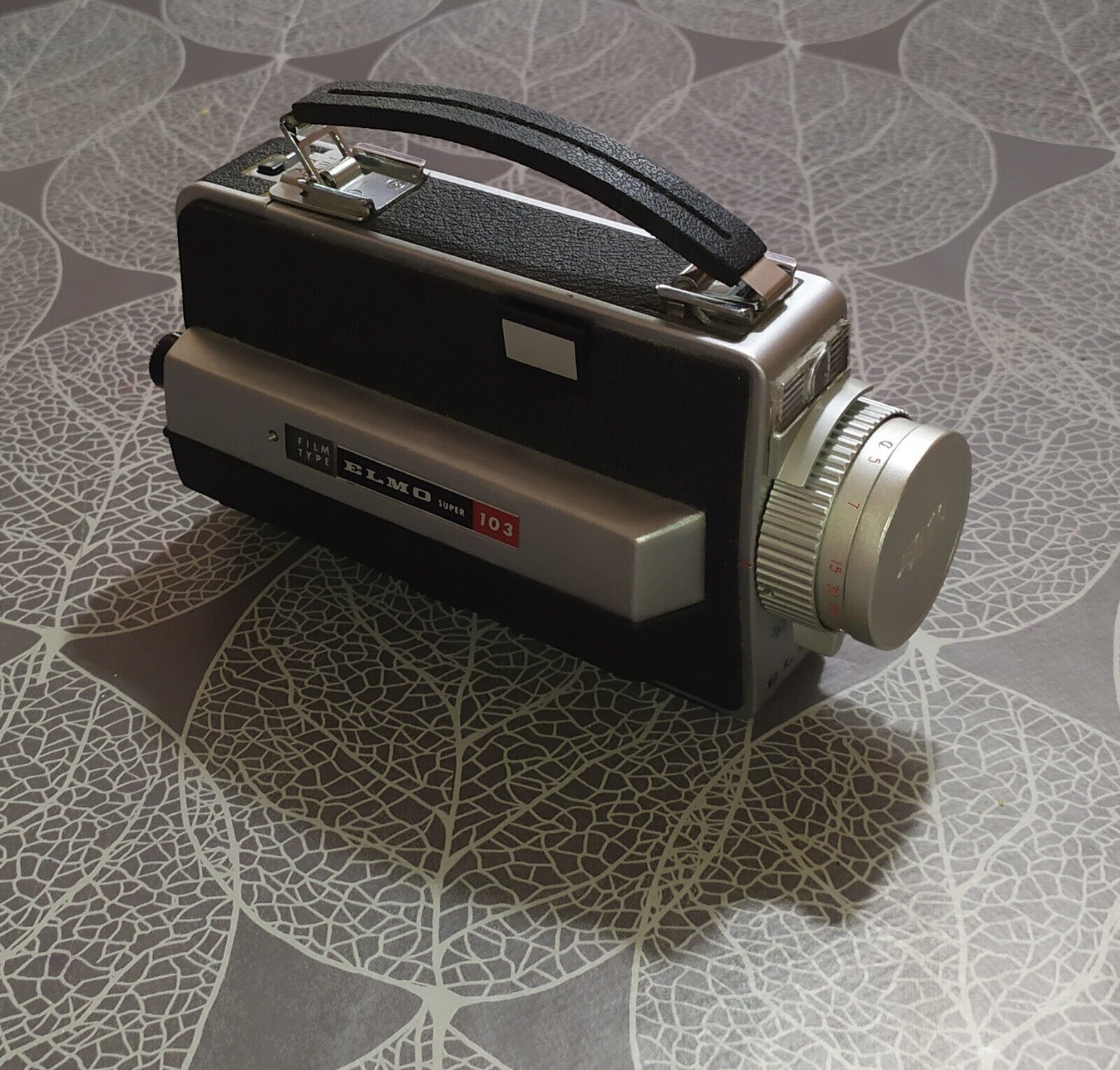 Vintage ELMO SUPER 8 ZOOM 103 Tested Movie Video Film Camera Track