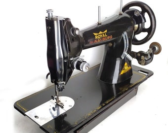 Antique Singer Sphinx Sewing Machine #27, circa 1929 w/ new