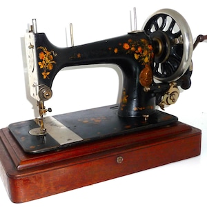 Antigua máquina de coser con lanzadera vibratoria SINGER V.S. 39-2 vintage, SUPER RARA, vtg