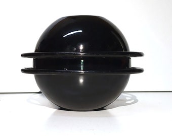 Finnish art deco SATURNUS saturn casserole Timo Sarpaneva cast iron enamel pot