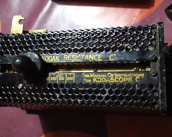 Antique Kodak KODASCOPE C Movie Film Projector 16mm Resistor