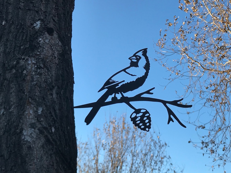 outside yard art 10 gauge corten weathering steel perfect gift for bird lover lifesize metal bird Branch Art Hummingbird
