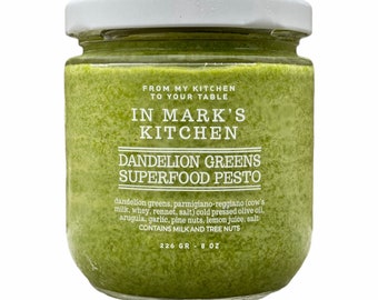 In Mark es Kitchen Gourmet Pustezahn Grüns Superfood Pesto