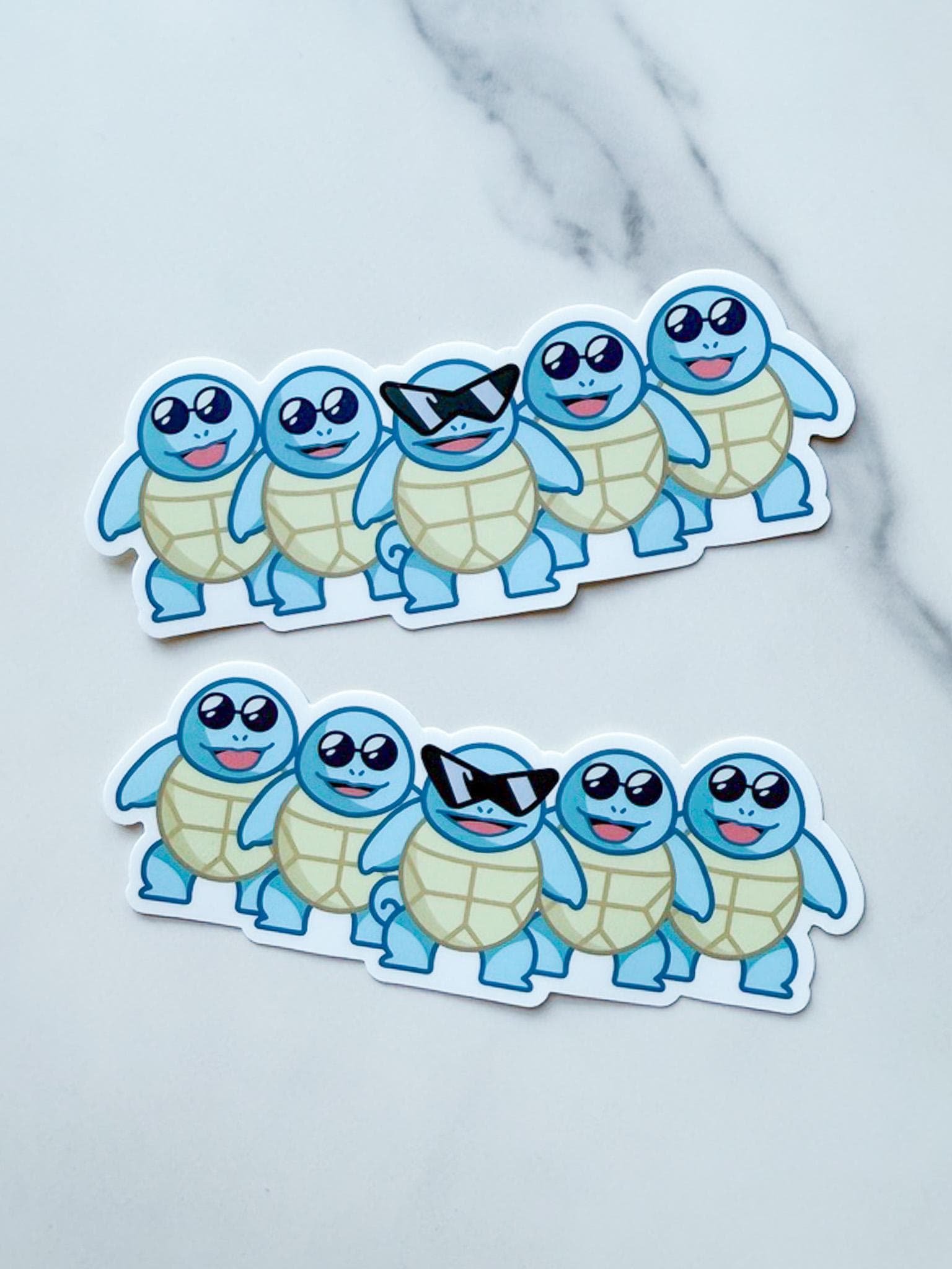 Squirtle Squad Sticker | Squirtle Decal, Water Type, Wartortle ...