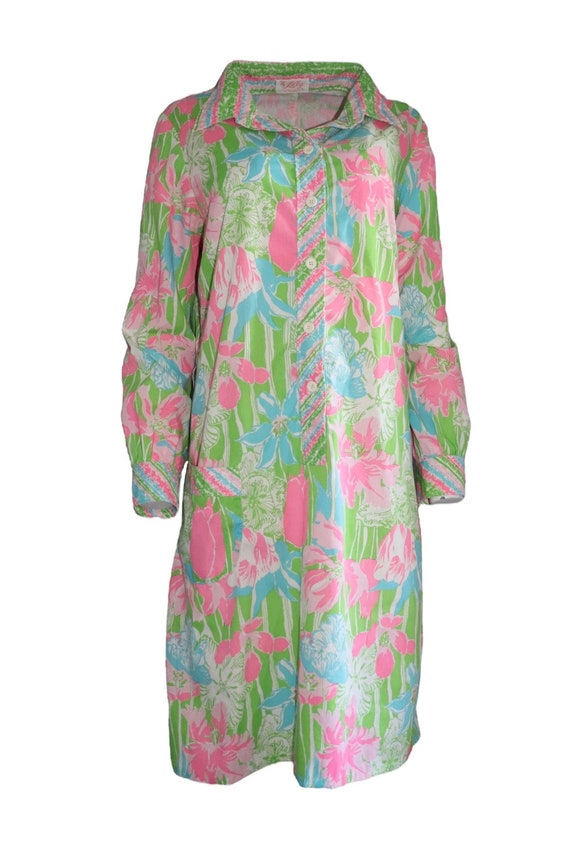 Vintage The Lilly Pulitzer Shirt Dress 60s/70s